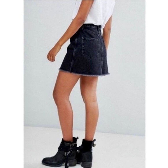 Abercrombie & Fitch Zoe NATURAL RISE VINTAGE A-Line Skirt - Picture 3 of 12